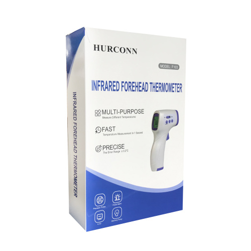 Цифровой термометр hurconn f103 белый