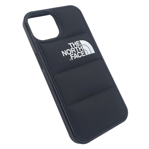 Чехол-силикон the north face для iphone 15 черный