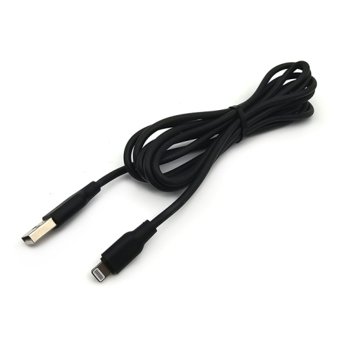 Кабель usb gerlax d10l2 lightning 2m черный (без упаковки) 