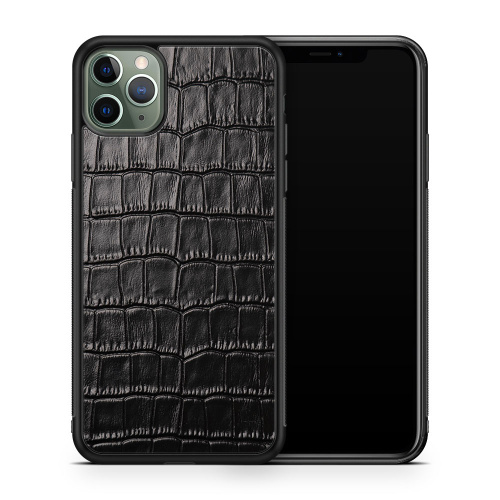 Чехол силикон croco 2020 iphone 11 pro max черный