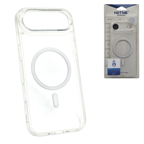 Чехол-крышка #46 hotme (magsafe) для iphone 17 air прозрачный
