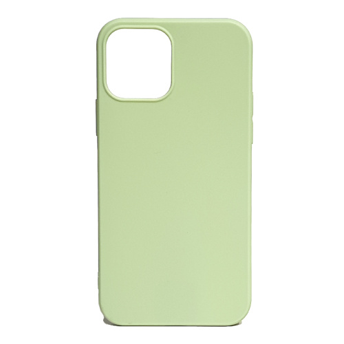 Чехол силикон soft touch для iphone 12/12 pro (6.1) светло-зеленый