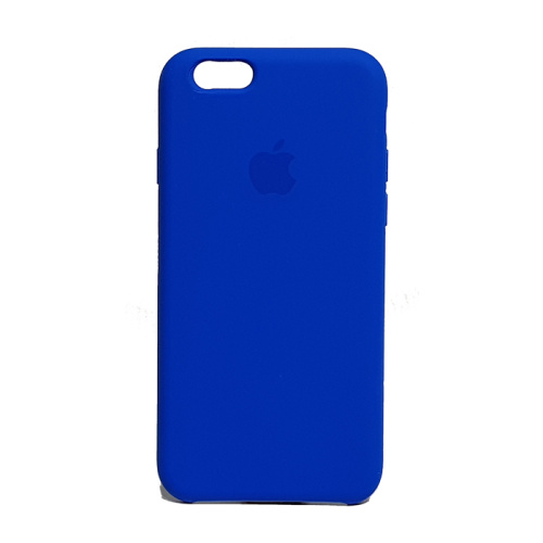 Чехол-силикон silicone case аналог для iphone 6g синий