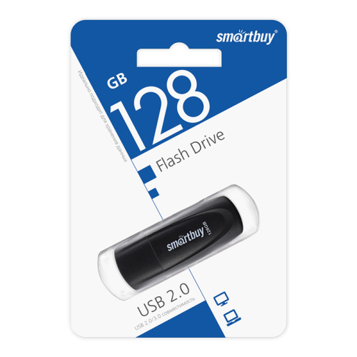 128gb usb smartbuy scout черная