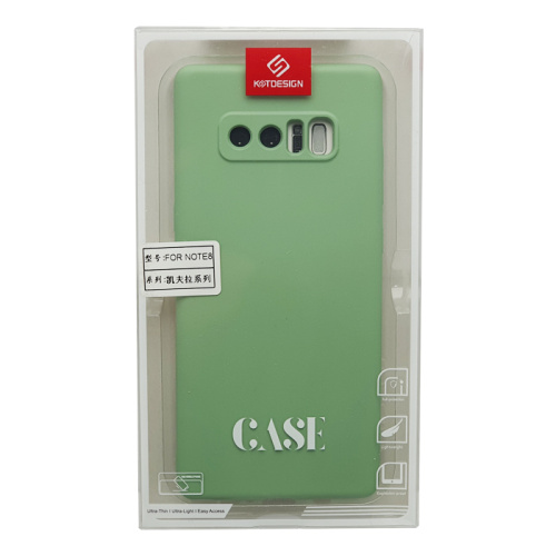 Чехол силикон kstdesign матовый Samsung note 8 зеленый
