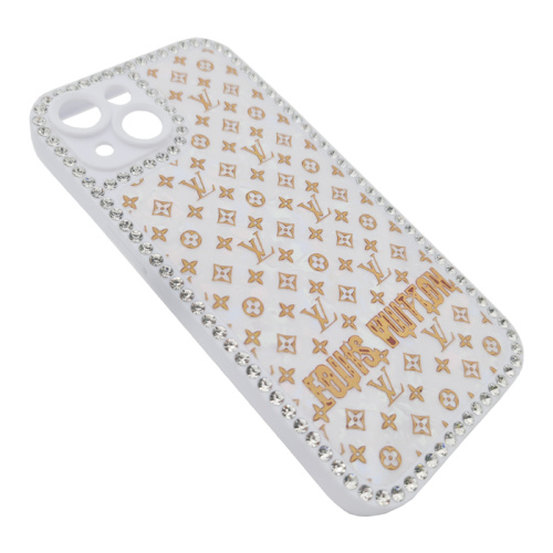 Чехол-силикон louis vuitton для iphone 14 белый