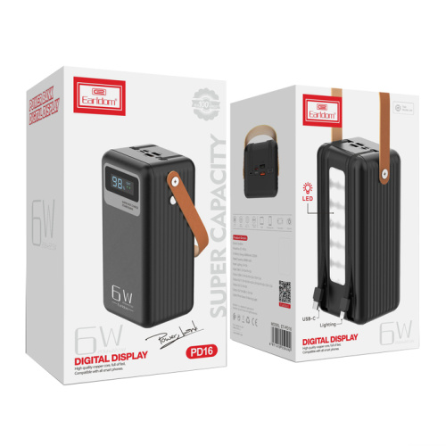 Пзу earldom pd16 60000mah черный