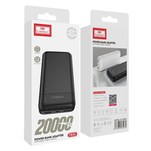 Пзу earldom pb50 20000mah белый