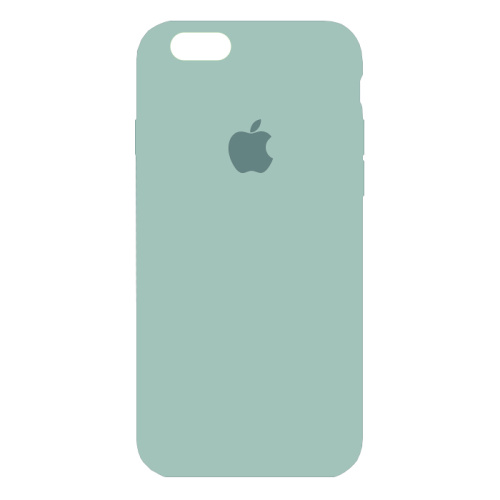 чехол-силикон silicone case NEW для iphone 6/6S zxc17  голубой  