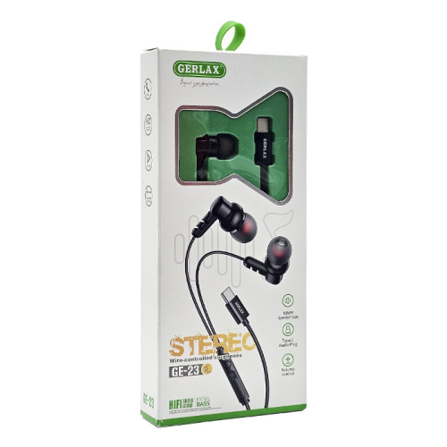 H/f (type-c) gerlax ge-23 черные