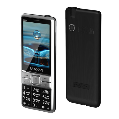 Тел.maxvi x900i черный (eac)