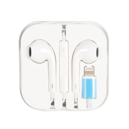 H/f (lightning) earpods iphone 7 в коробочке () белые