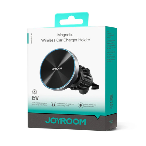 Автодержатель joyroom jr-zs240 pro (15w) черный