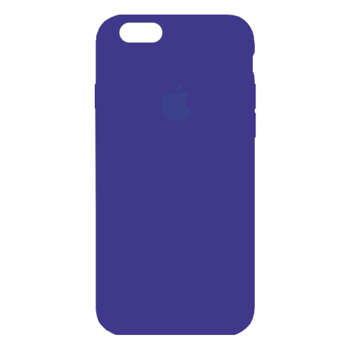 чехол-силикон silicone case NEW для iphone 6/6S zxc48 синий  