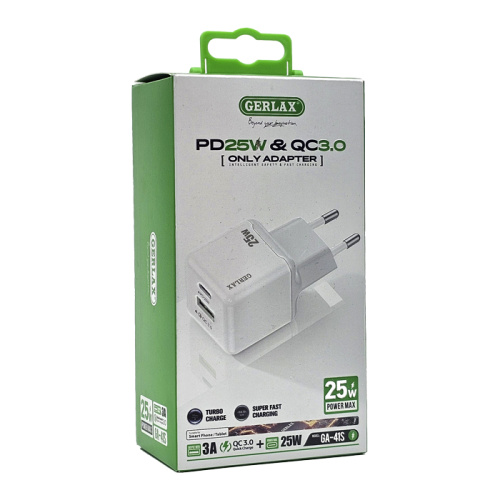 Сзу gerlax ga-41s (pd25w/qc3.0) белое