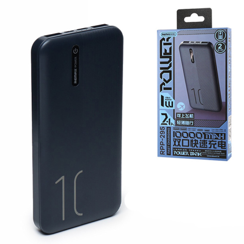 Пзу remax rpp-295 (10000mah) черный