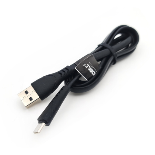 Кабель usb x21 (плоский) type-c 1m черный