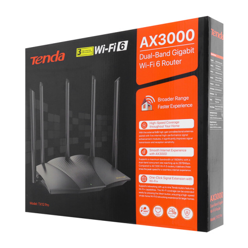 Роутер wi-fi tenda tx12 pro