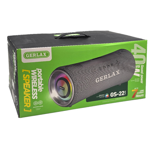 Колонка gerlax gs-22 (40w) черная