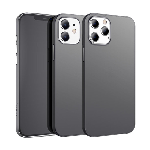 Чехол-силикон hoco series high transparent pp для iphone 12 pro max черный