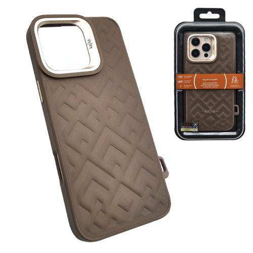 Чехол-крышка kajsa briquette collection rhombus для iphone 16 pro max desert