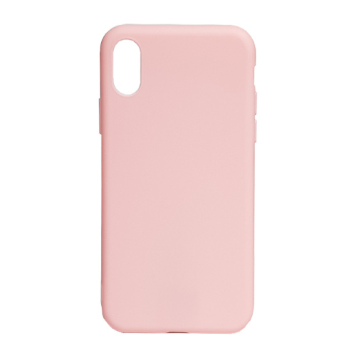 Чехол силикон soft touch для iphone xs max (6.5) розовый