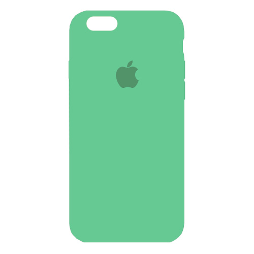 чехол-силикон silicone case NEW для iphone 6/6S zxc58 зеленый  