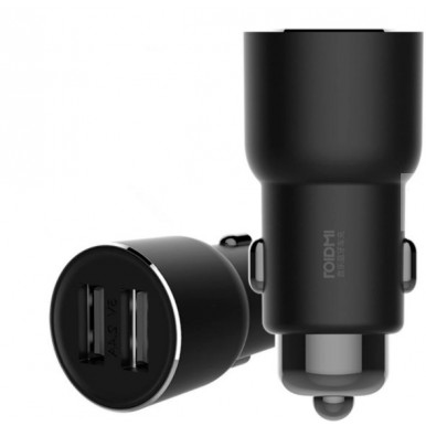 Азу xiaomi roidmi 2usb 3.4a+fm модулятор bfq04rm black (9059)