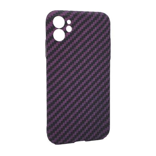 Чехол крышка new skin carbon для iphone 11 темно-фиолетовый