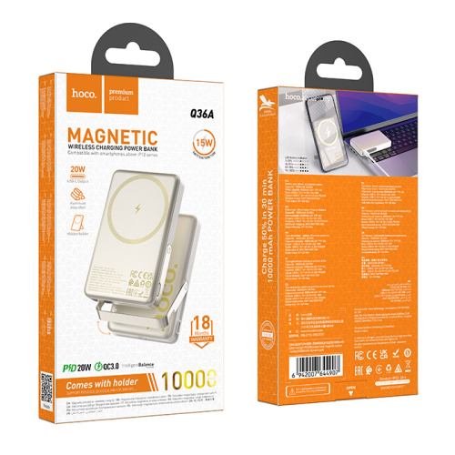 Пзу hoco q36a 10000mah (pd20w) золотистый