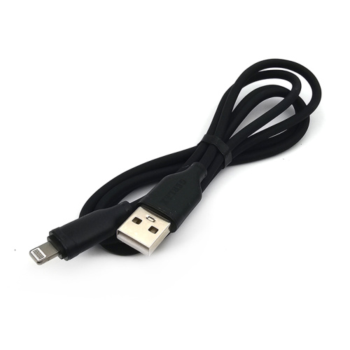 Кабель usb gerlax d21l lightning 1m черный (без упаковки) 