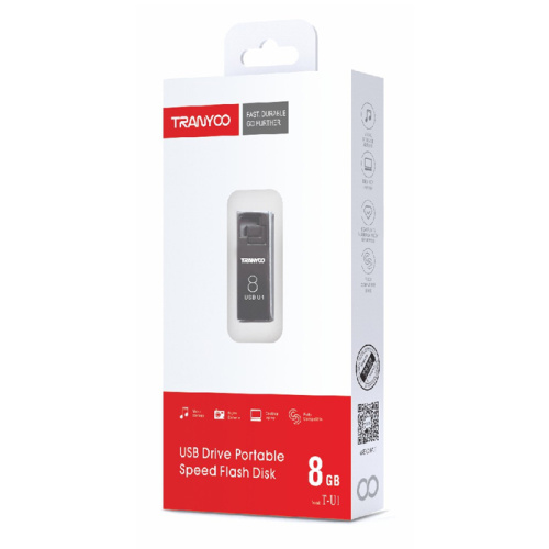 8gb usb tranyoo t-u1 серая