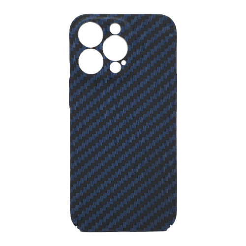 Чехол крышка new skin carbon для iphone 13 pro темно-синий