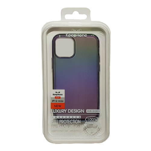 Чехол крышка keephone rainbow для iphone 12 mini (5.4) перламутровый