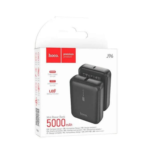 Пзу hoco j96 (5000mah) черный