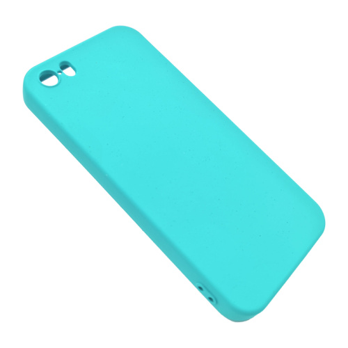 Чехол силикон silicone cover аналог для iphone 5 бирюзовый