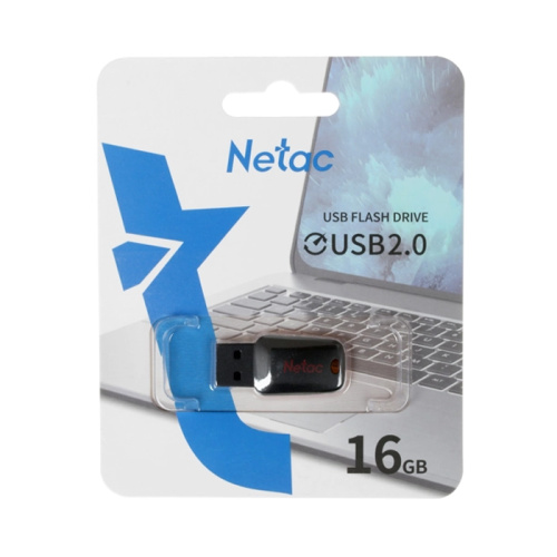 16gb usb netac u197 mini чёрный
