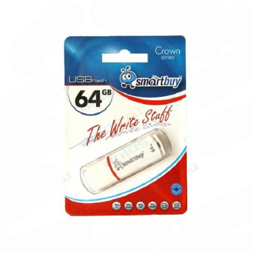 64gb usb smartbuy crown белая