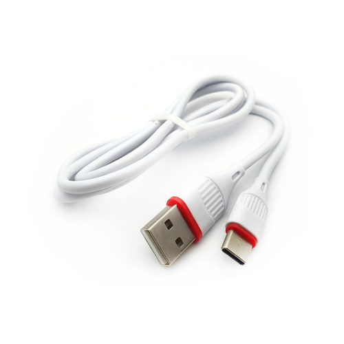 Кабель usb hoco type-c 1m белый без упаковки