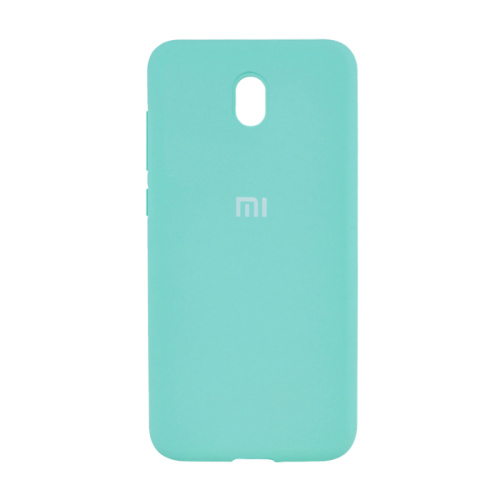 Чехол силикон silicone cover аналог xiaomi redmi 8a бирюзовый