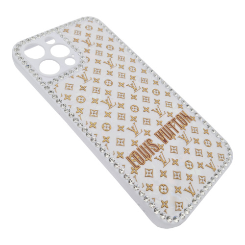 Чехол-силикон louis vuitton для iphone 12 pro max белый