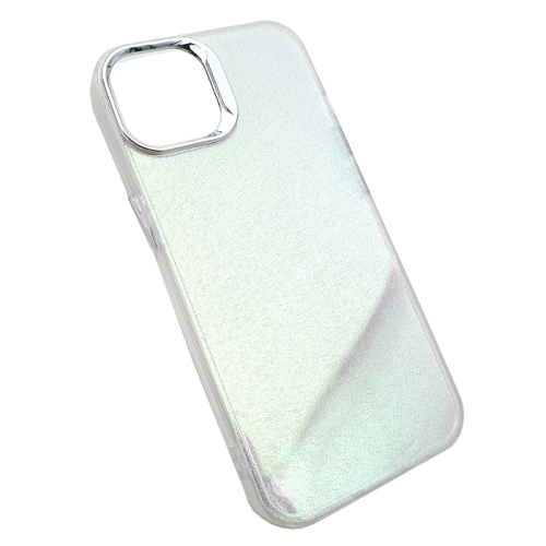 Чехол-крышка shine & glitters для iphone 14 светло-розовый