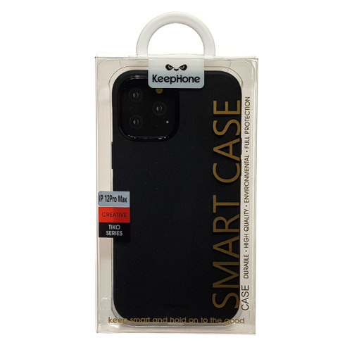 Чехол силикон keephone tiko для iphone 12pro max (6.7) черный