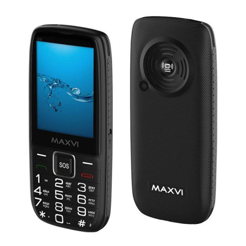 Тел.maxvi b32 black (eac)