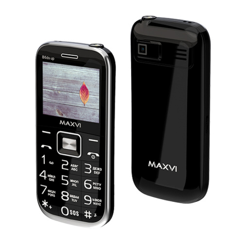 Тел.maxvi b6ds up черный (eac)