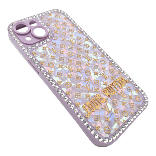 Чехол-силикон louis vuitton для iphone 14 сиреневый